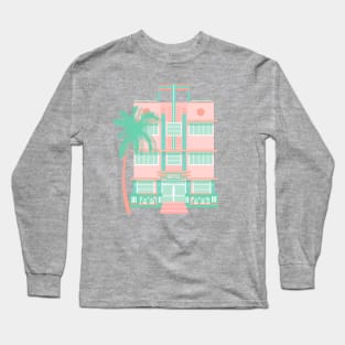 Art Deco Hotel Long Sleeve T-Shirt